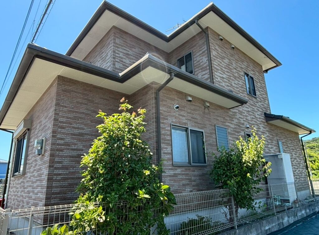 行橋市　外壁クリア塗装　着工前 (4)